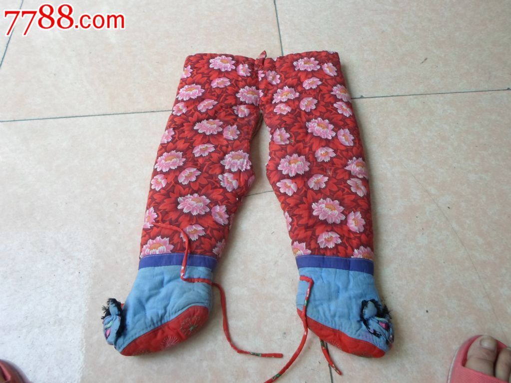 小孩虎头袜脚开裆裤_七七八八服装