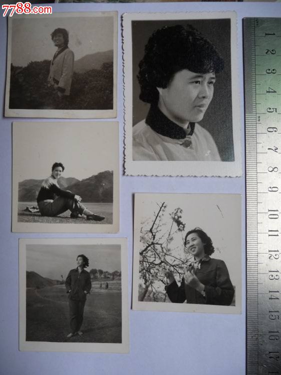 80年代烫发女性足显高贵,体现时代气息的老照片5张一组
