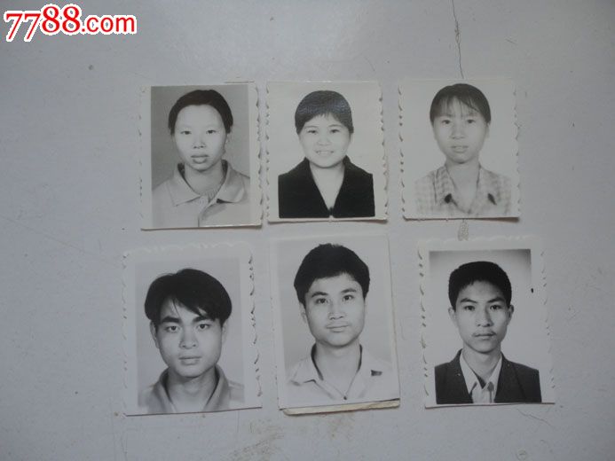 1寸的<em>少男少女</em>相片,老照片-- 个人照片,老照片,