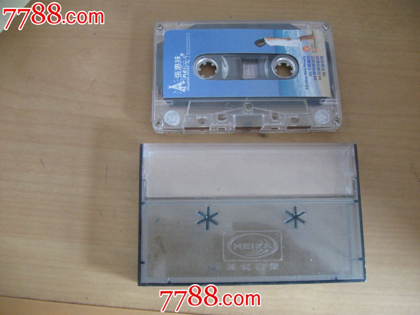 老磁带---一<em>张惠妹,牵手</em>(无歌词),磁带/卡带,音乐