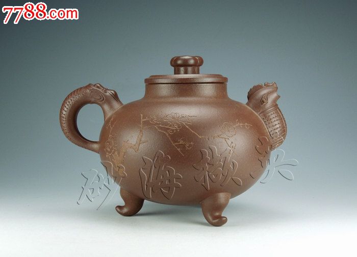 大品底槽清*天鸡壶*宜兴紫砂壶茶具*收藏实用俱佳