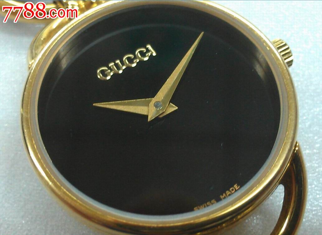 古驰gucci石英包金女表!,手表\/腕表,石英,21世纪10年代,其他国外品牌,镀黄金,瑞士,两针,se24700995,零售,七七八八手表网