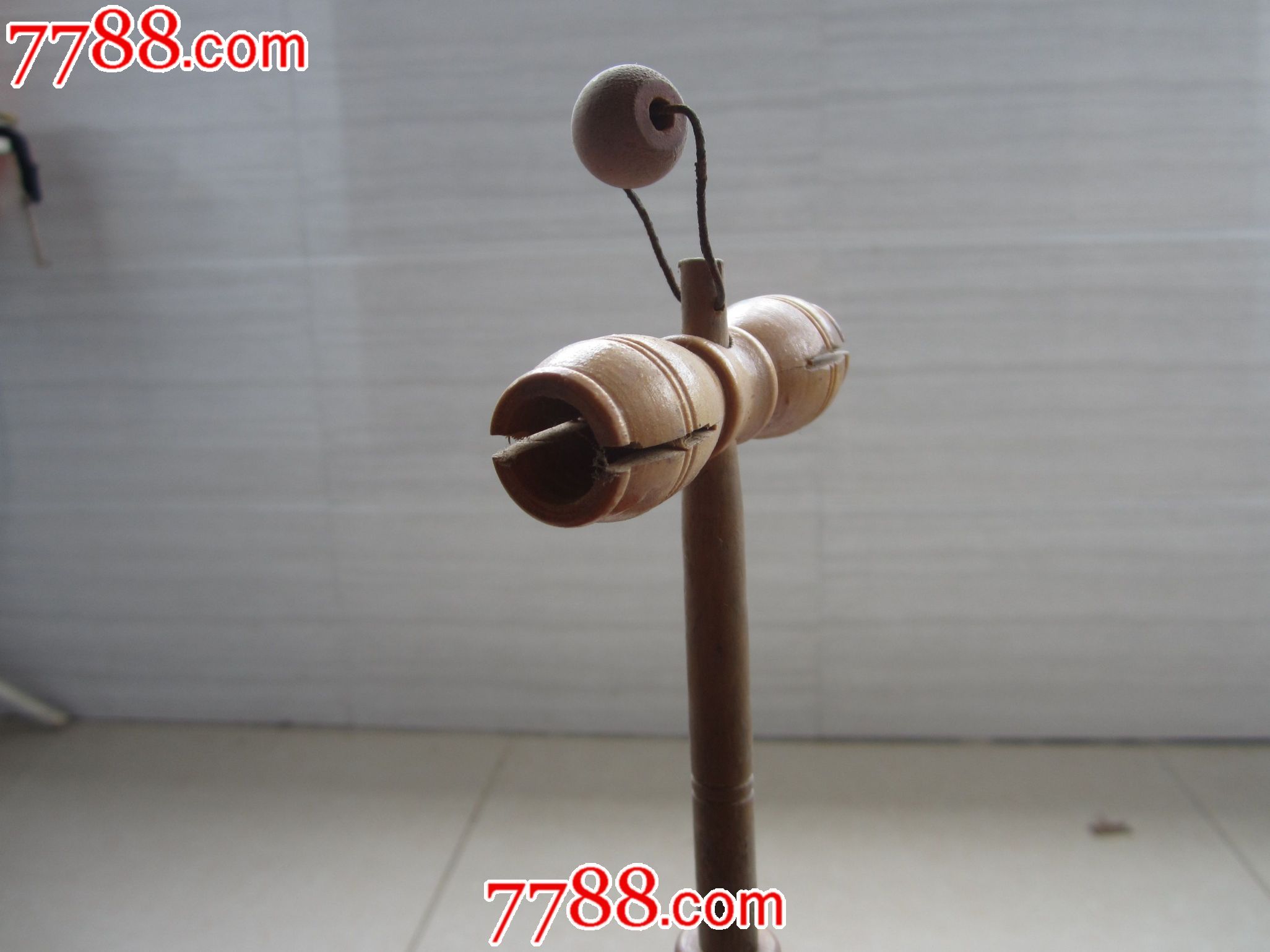 拨浪鼓_其他木艺品_意得斋