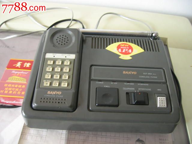 老全新索尼无绳电话机_旧电话机_北国雪城