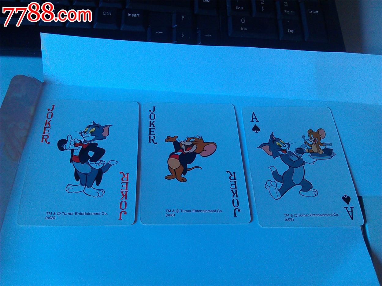汤姆和猫卡通漫画漫画(招商银行印制非卖品,定制精美)遥忍扑克超闪昂图片