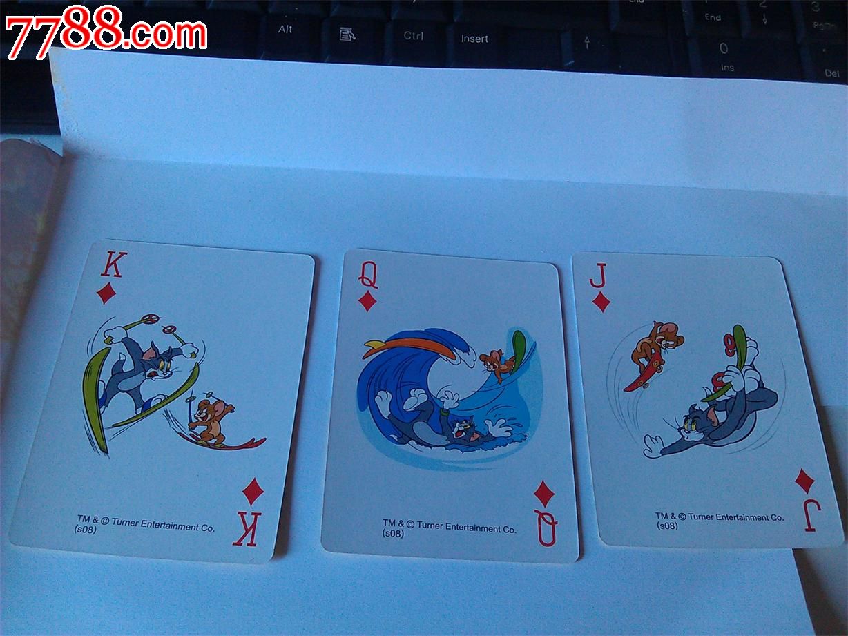 汤姆和猫漫画书店卡通(招商银行定制非卖品,印制精美)扑克吗日本卖漫画外文原版图片
