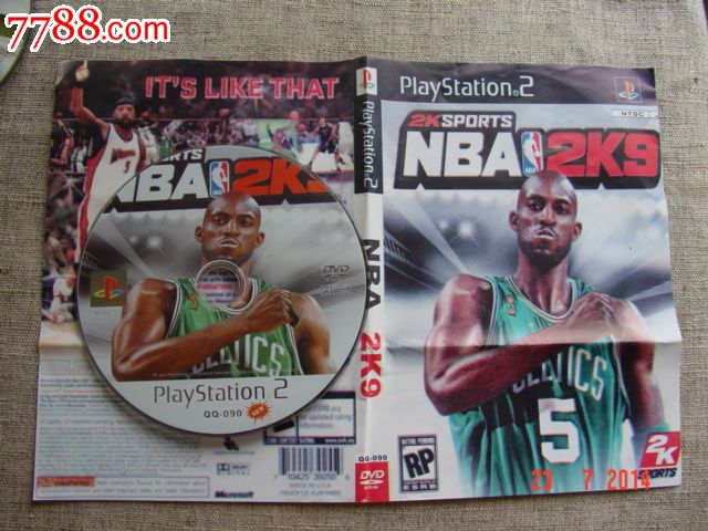 NBA2K9-价格:6元-se25078737-VCD\/DVD-零