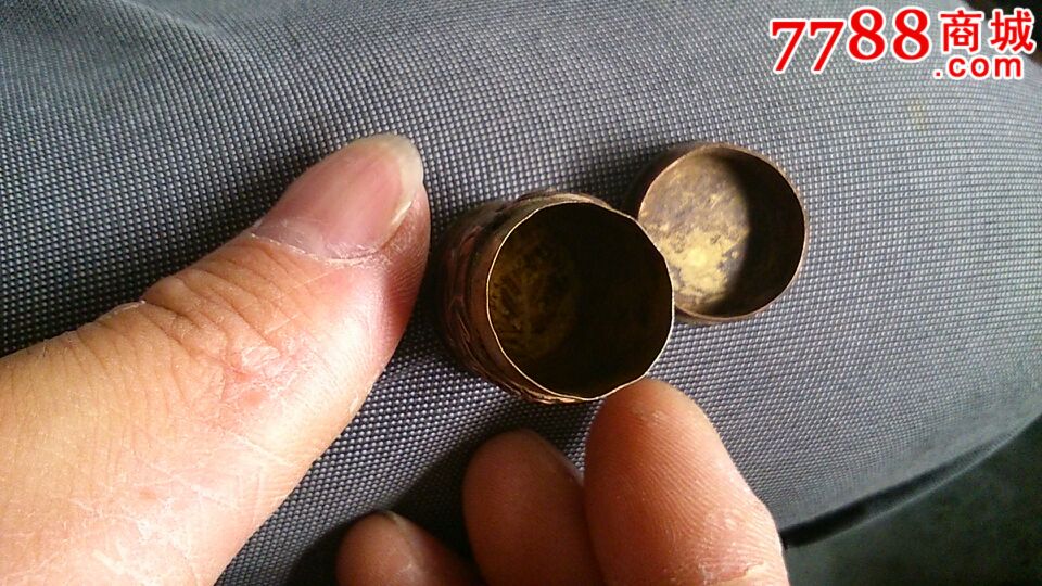 福_寿__烟膏盒【装鸦片烟膏的】