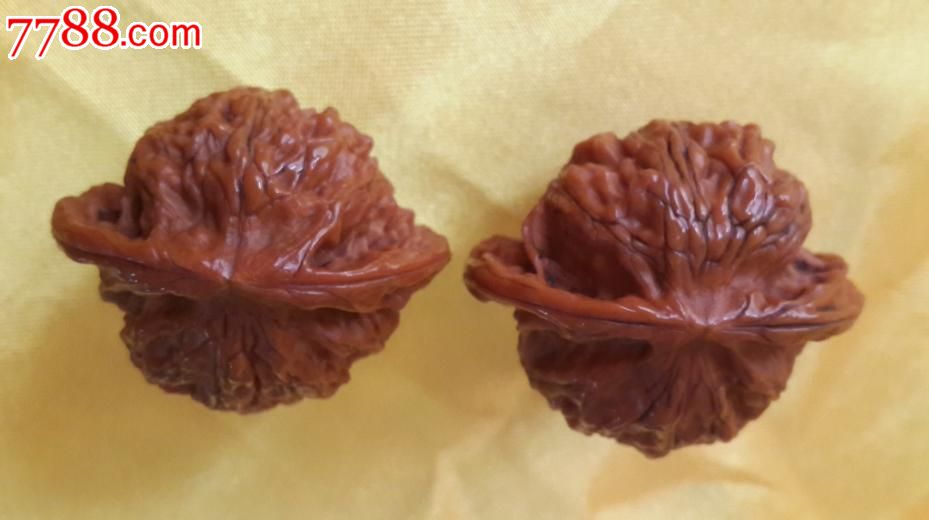 磨盘狮子头一对儿-se25217327-七七八八核雕收藏