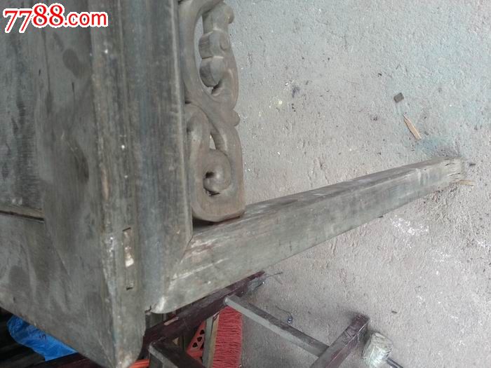 精品晚清铁力木灵芝八仙桌-价格:2777元-se25