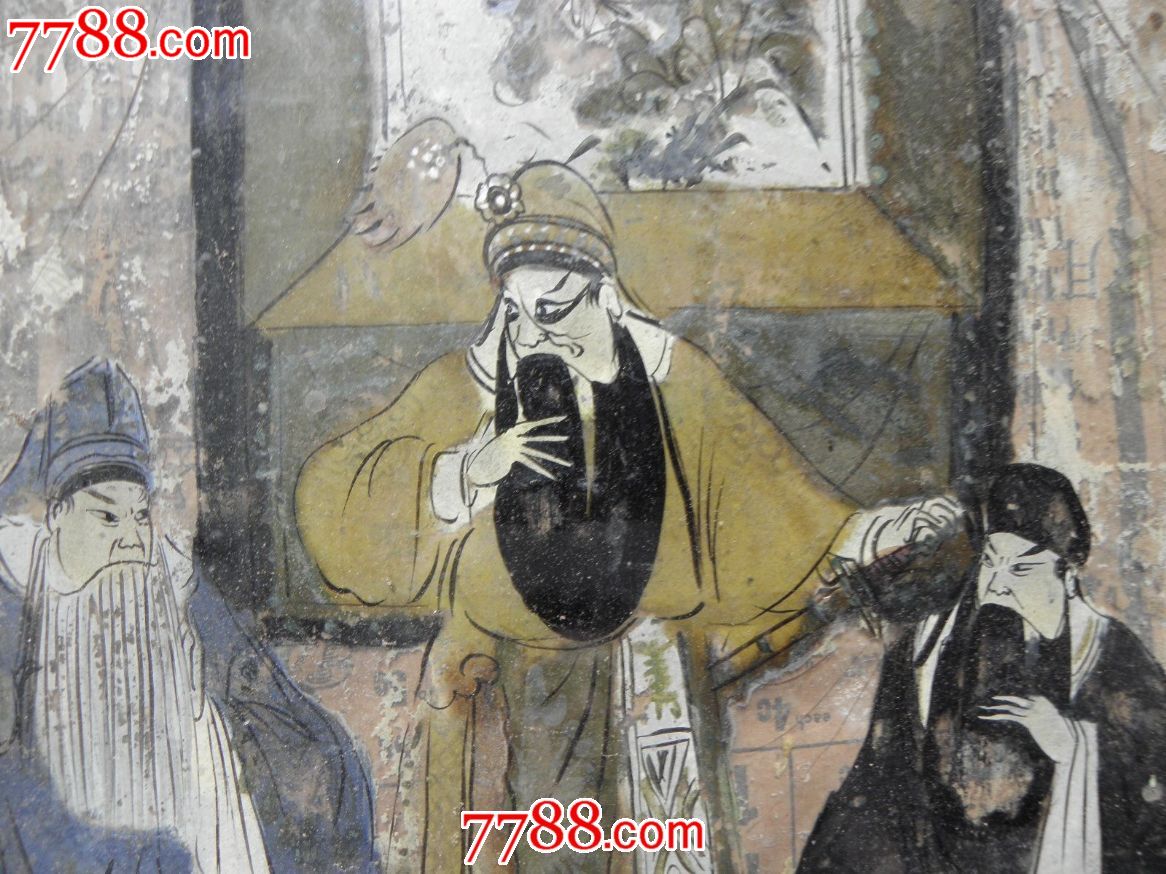 捉放曹-价格:360元-se25360262-玻璃镜-零售-中国收藏热线