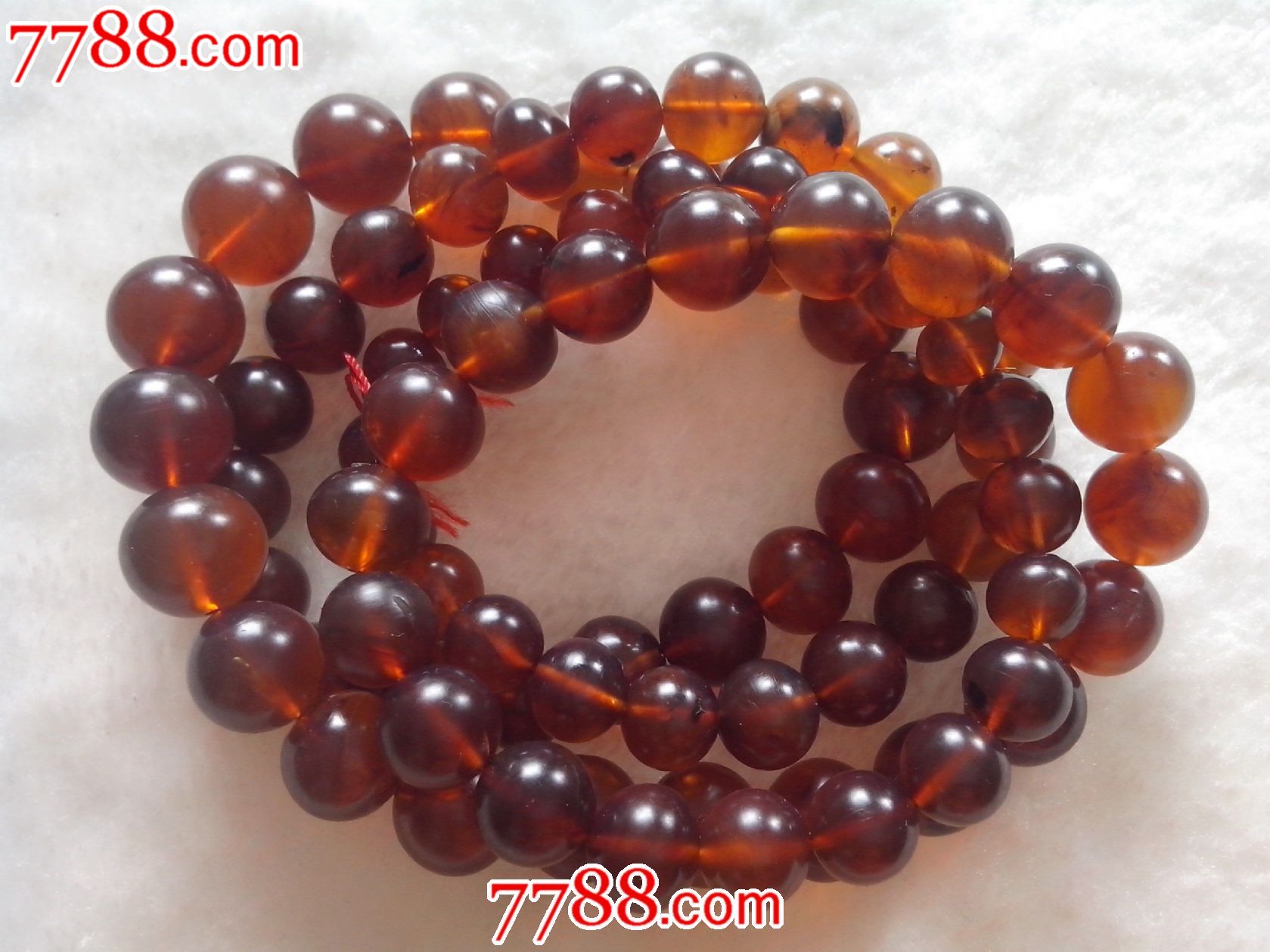 缅甸天然琥珀项链-价格:798元-se25386396-琥