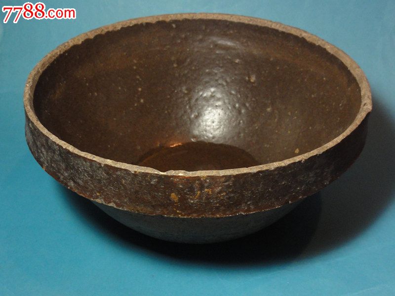 老陶盆包浆老到-se25459452-7788陶器