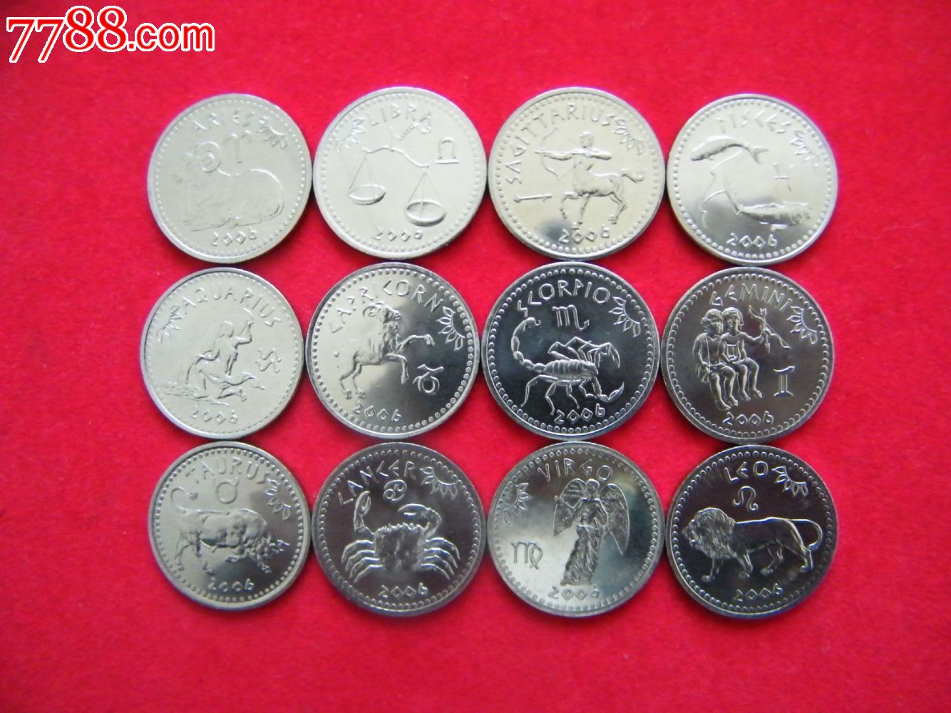 【特价】索马里星座纪念币外国国外硬币世界外