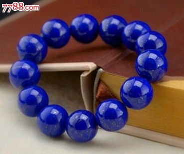 天然极品青金石手链阿富汗原石-价格:148元-s