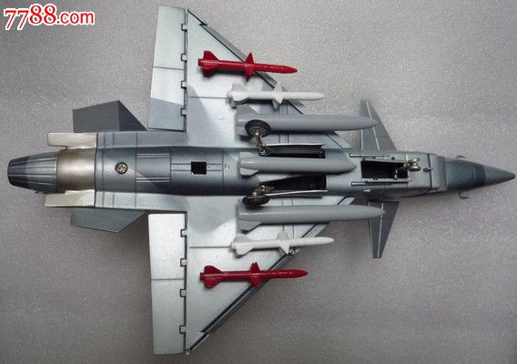 歼十战斗机合金仿真模型-价格:300元-se18484