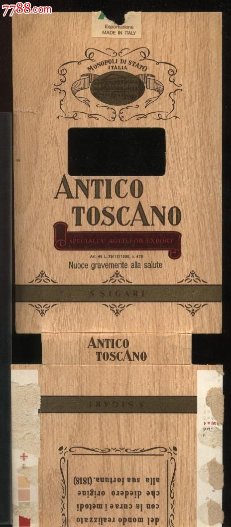 antico_toscano(雪茄)--3_价格元_第1张_7788收藏__中国收藏热线