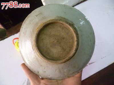 清朝时期民窑青花陶瓷盘(真品保年代)处理转让