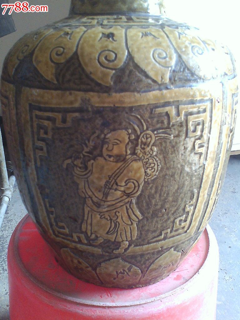 老八仙坛_红陶_马口陶