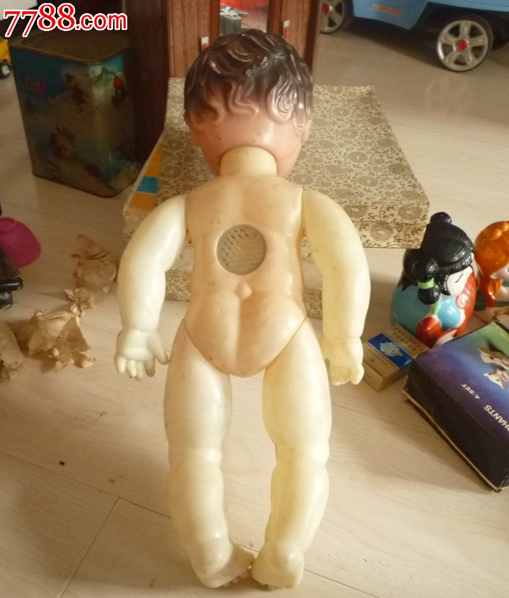 怀旧经典收藏七十年代经典塑料大女孩子娃娃玩具