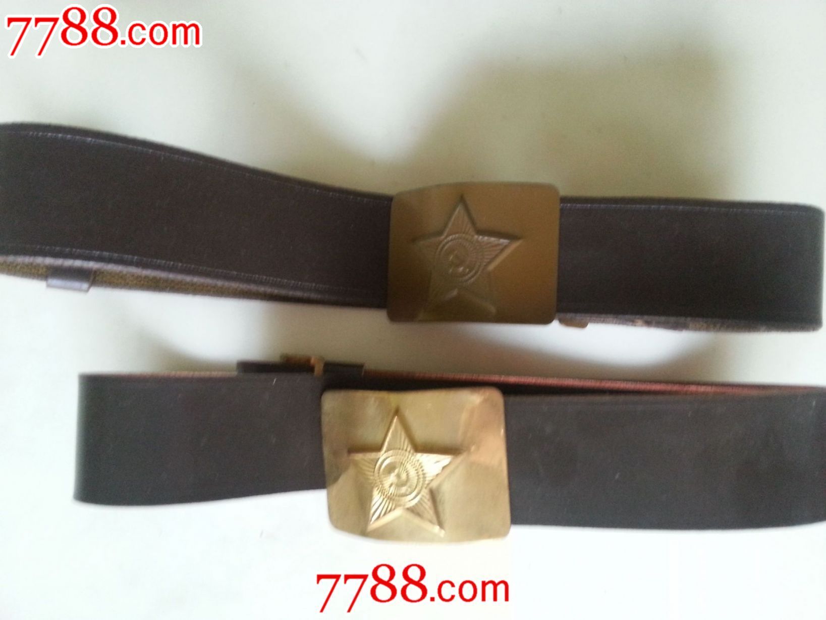 苏联红军武装带_旧军服_武警老兵