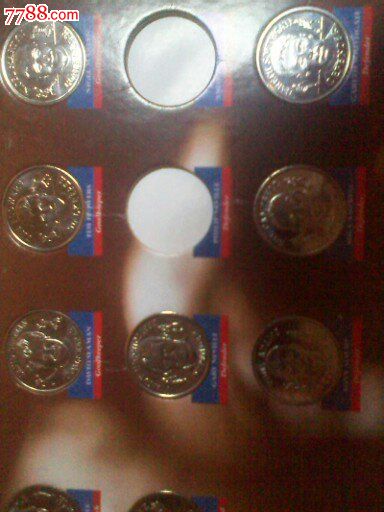 英格兰98足球队员纪念币章册,体育运动徽章,参