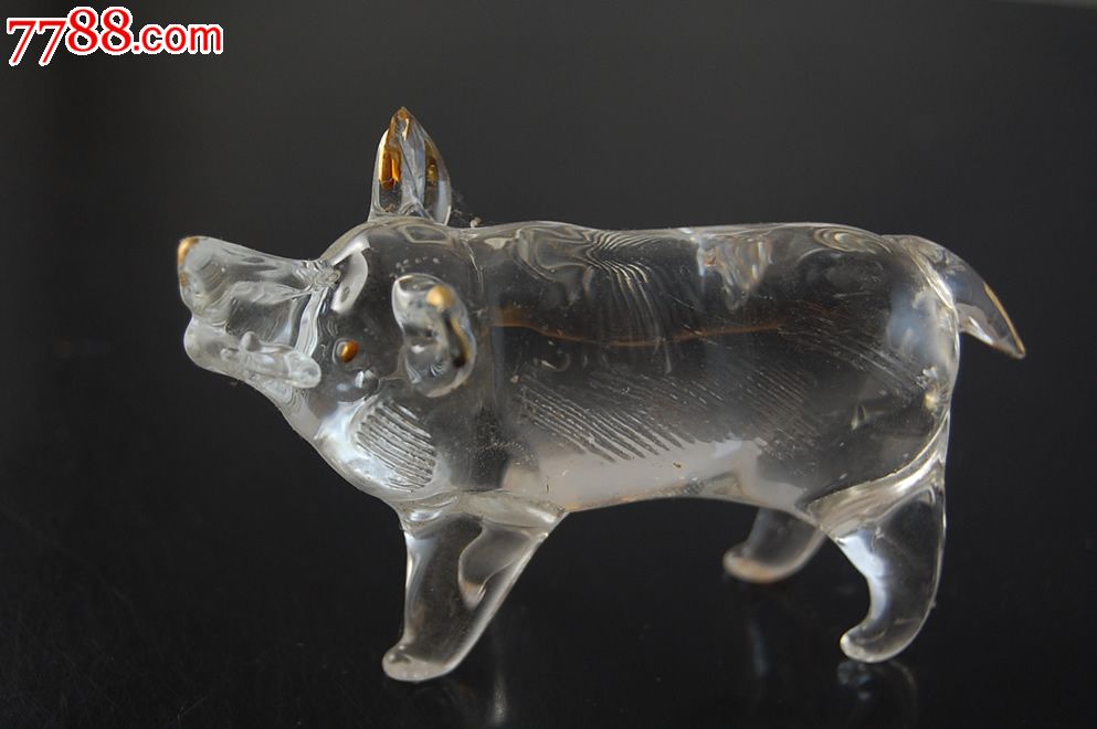 12生肖水晶玻璃工艺品-猪-se20613751