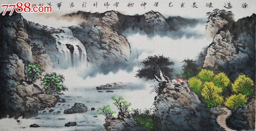 石雪伟,1966年生,北京人。现为专职画家.自幼喜爱中华传统文化,喜欢祖国山河,作品取材丰富,以描绘祖国壮丽山川、抒写乡情为主,在作品中表达自己对祖国山川河流的热爱之情。多年来以继承和发展中国传统山水画法为己任,不断学习和创新、沉雄精进、广采博取,以自身的生活阅历,熔铸丹青,形成自己鲜明的绘画符号与特色,画出了紧扣时代脉搏的作品,作品画面雄浑大气、意境深邃。