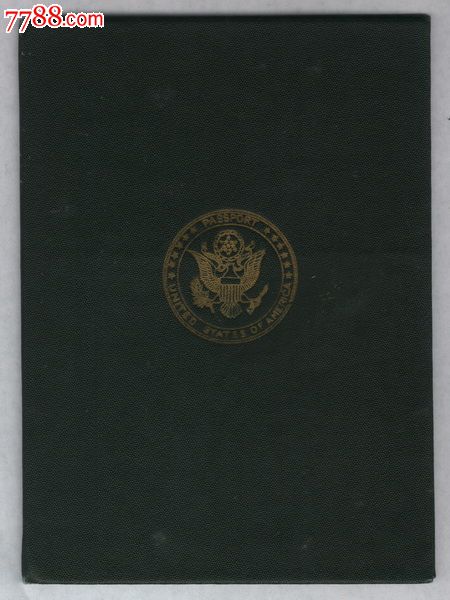 民国时期美国护照,旧金山总领馆签证-价格:160