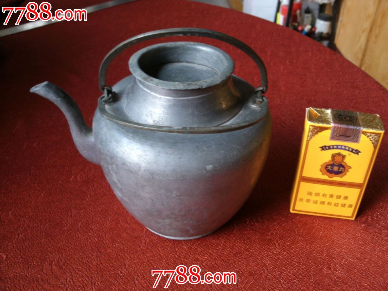 民国时期云南个旧市生产锡制茶壶