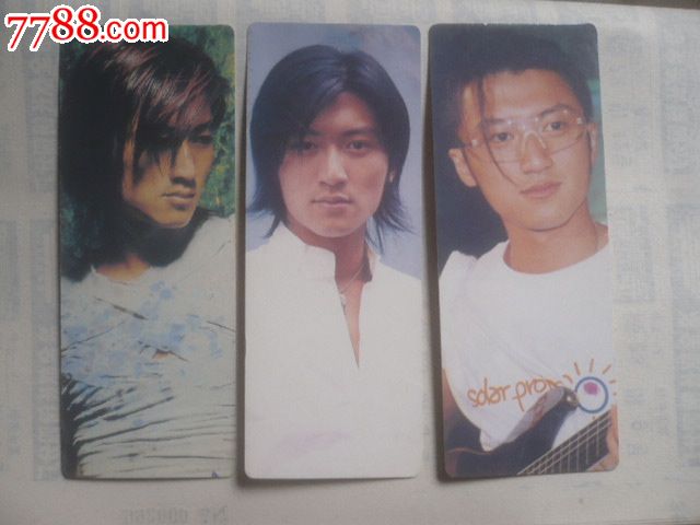 2002年年历卡3枚(谢霆锋)