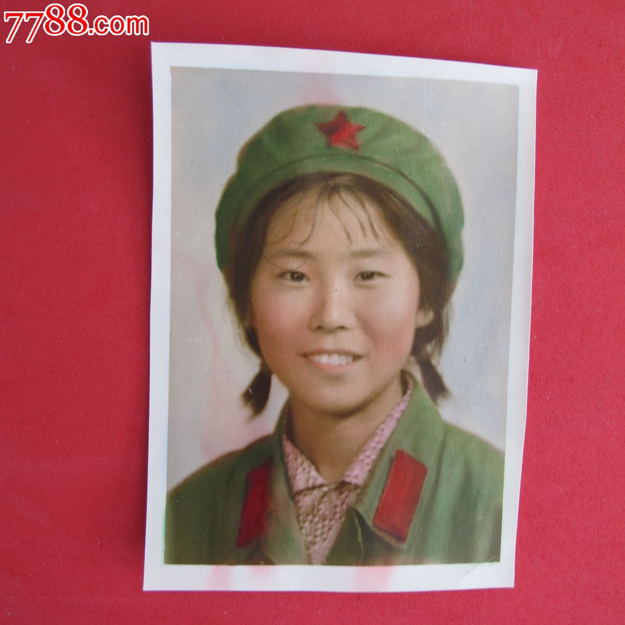 文革【女兵单人照】-se22901768-老照片-零售-7788