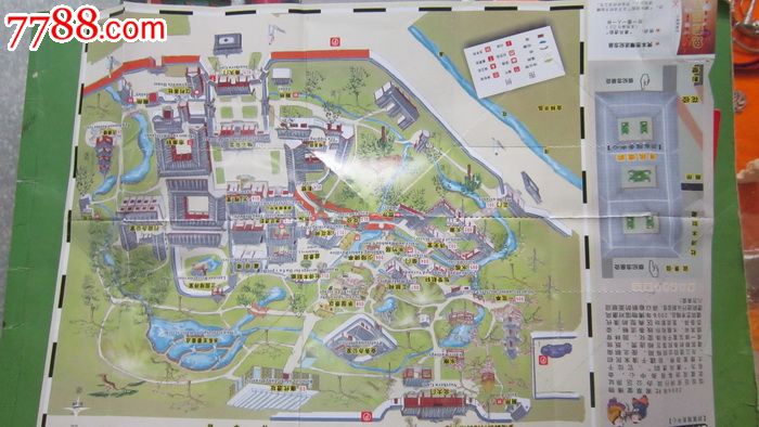 四川成都杜甫草堂博物馆导游图