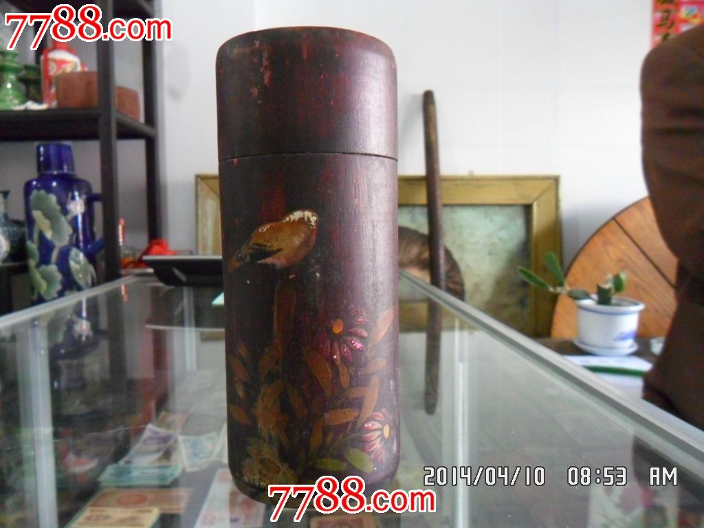 花鸟画竹筒_价格元_第1张_中国收藏热线