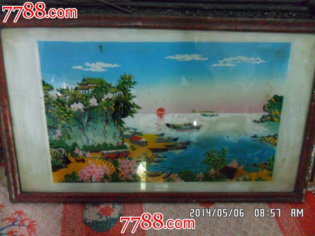 玻璃画_价格元_第1张_中国收藏热线
