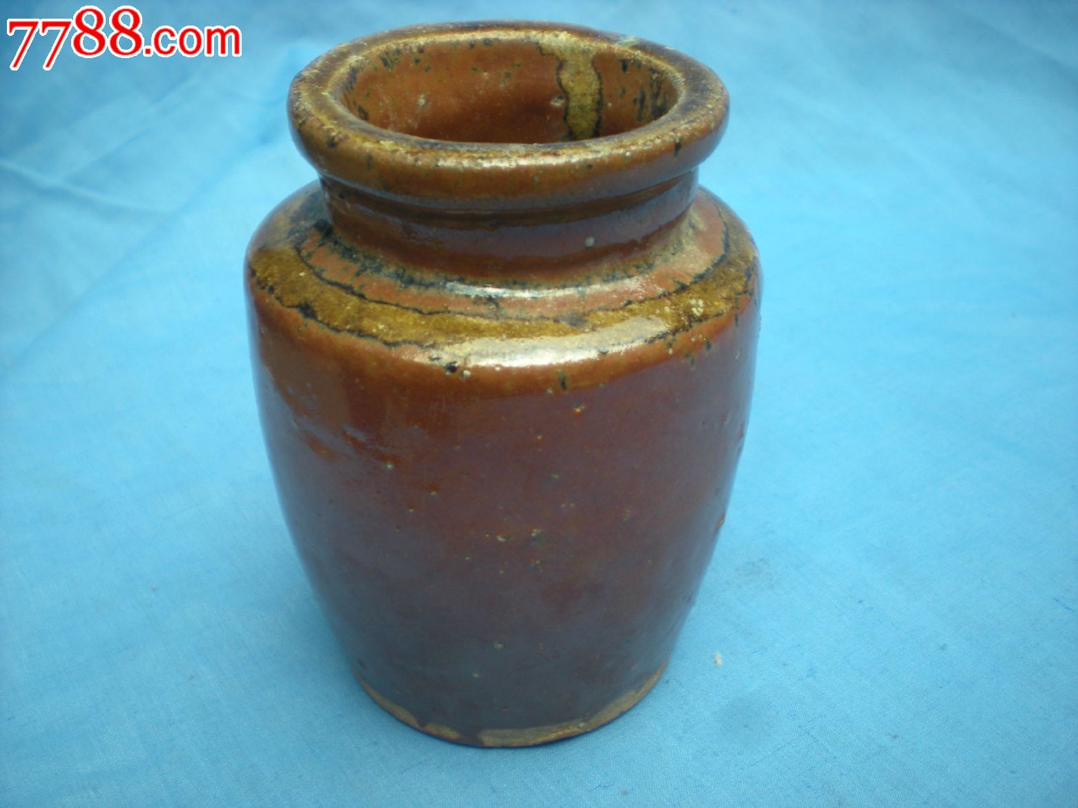 吉林‘世一堂’瓷药罐,酱釉瓷\/紫金釉,清朝,罐\/缸,其他窑系,se24290548,零售,七七八八酱釉瓷收藏