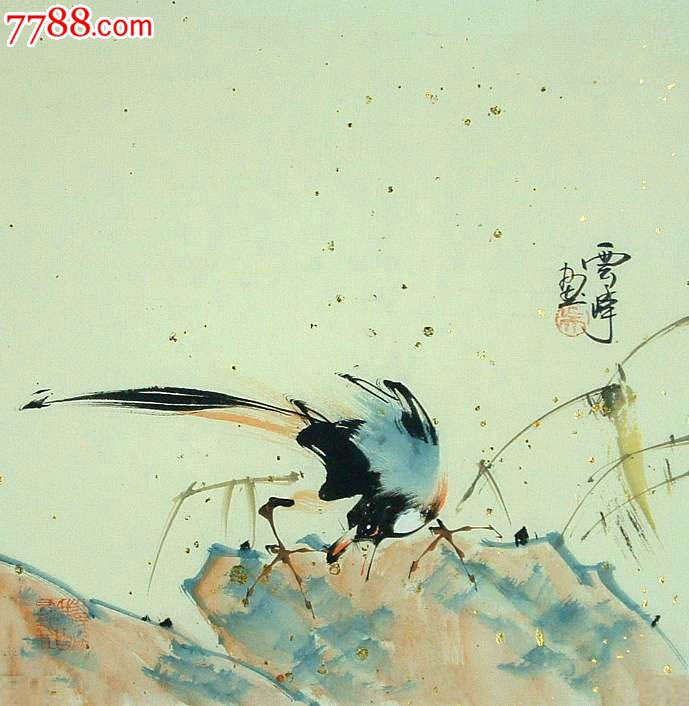 2000-2009年,小于二尺,未装裱,宣纸 简介【画家介绍:吴云峰