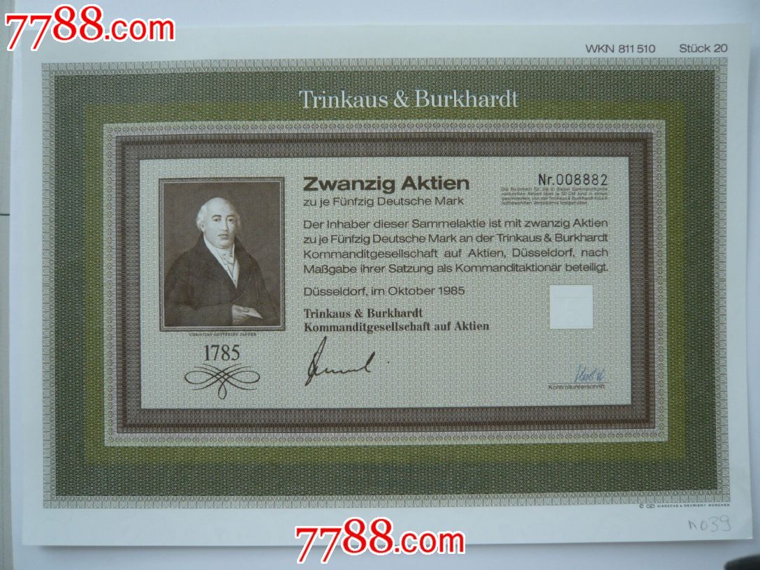 精美外国股票债券-价格:180元-se24665940-股