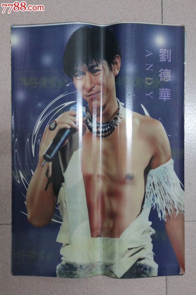 1998年前后明星(大4开压薄膜纸)海报\每张价-价