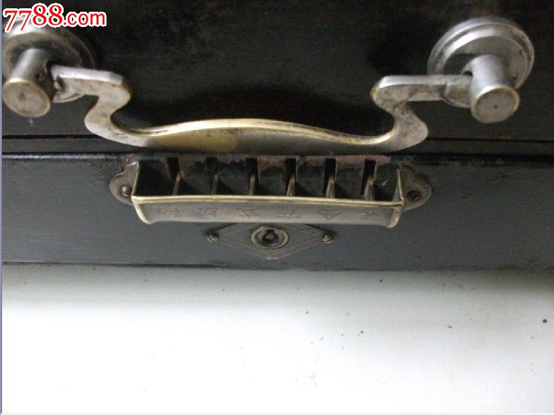 二手满洲国老密码保险箱5817(图一)-价格:200