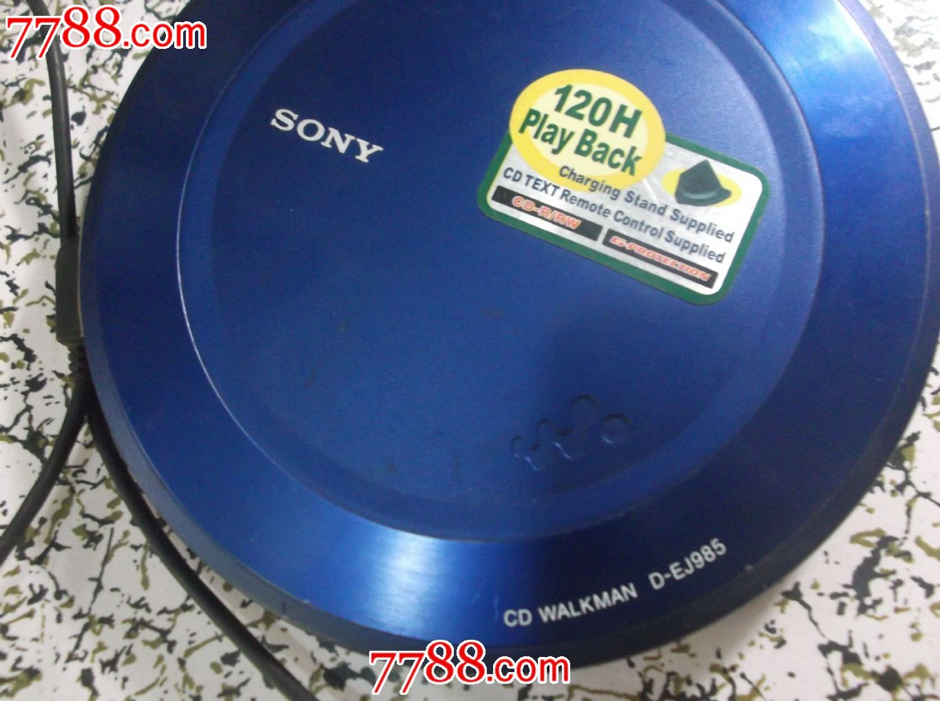 索尼cd随身听d-ej985，好用-随身听\/mp3--se25082512-零售-七七八八音频