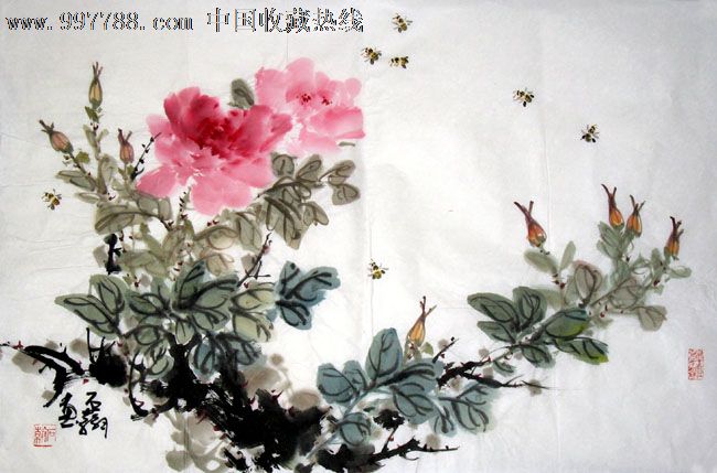 石翰/国画/花鸟精品/家居装饰/13633