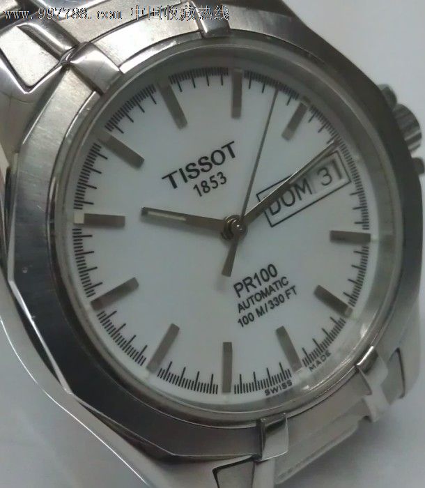 正品》天梭pr100锁把好品自动男表!