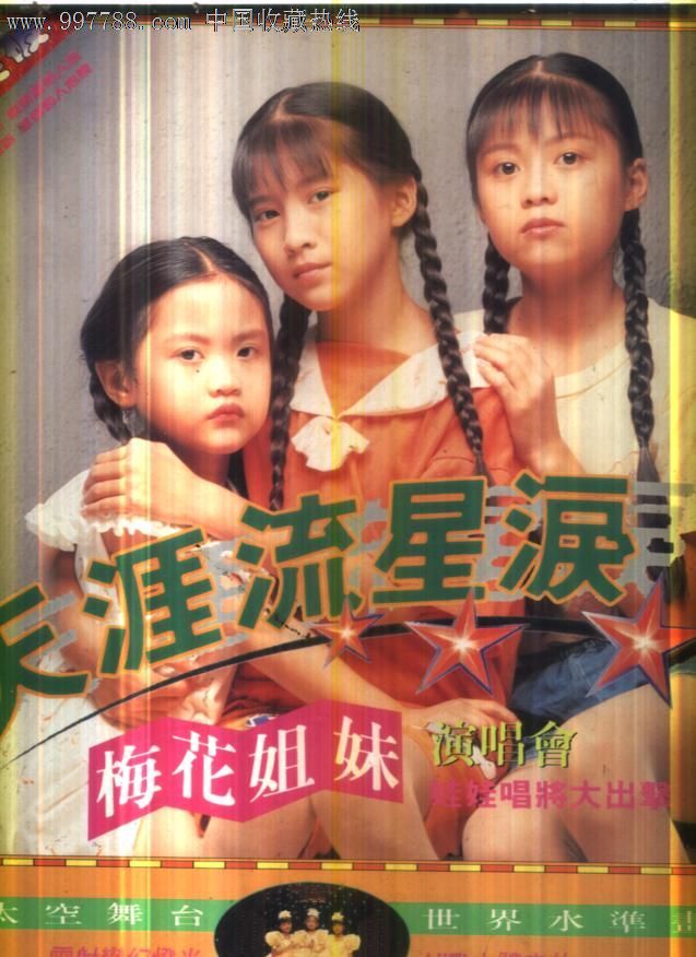 (大影碟ld)天涯流星泪--梅花姐妹演唱会-新上架