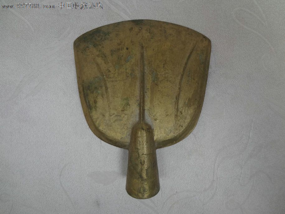 老铜铲-全铜锅铲,早期厨房老用具,全品