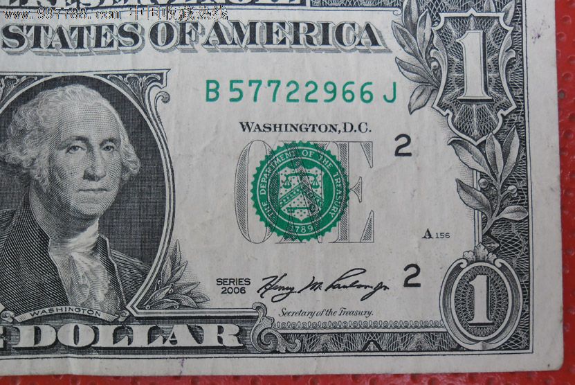 美元1元面值(2006年)b57722966j