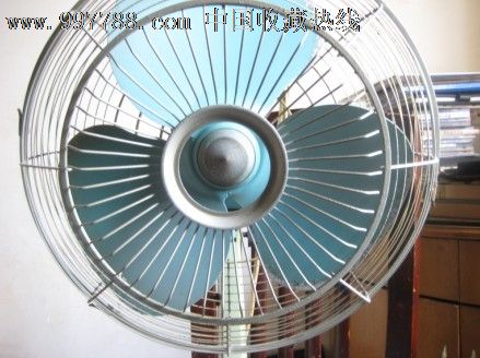 文革钻石牌电风扇整个外壳除风罩按键全部是铝制