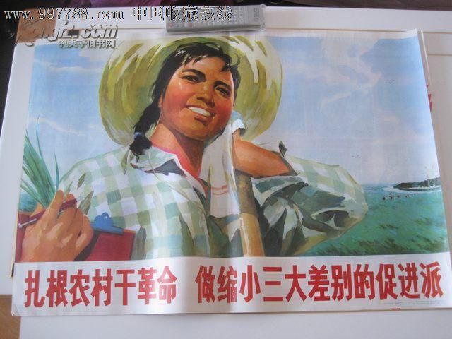 三大改造农村宣传画图片