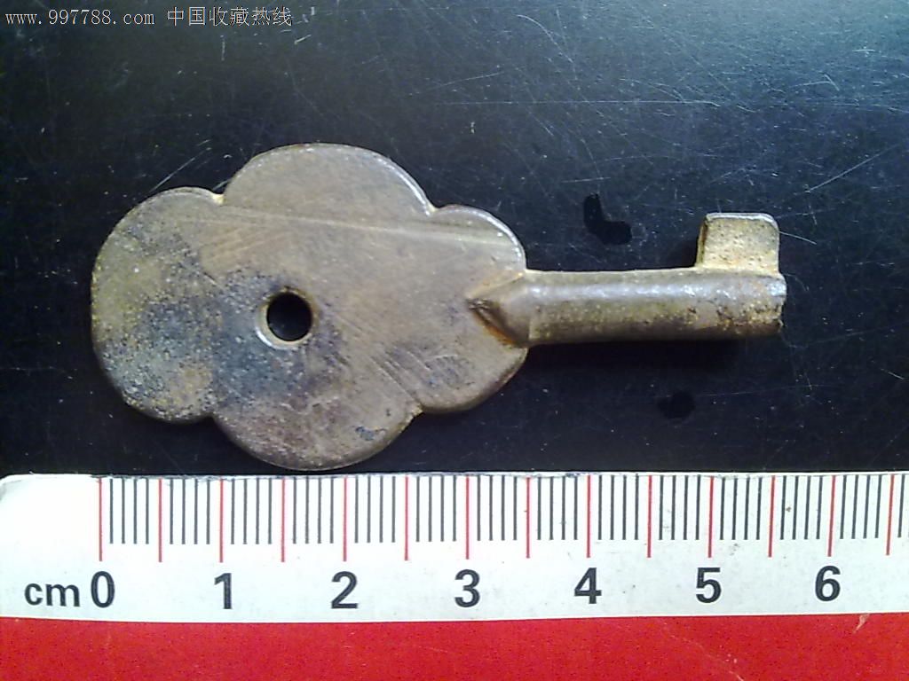 蝶型手柄圆型空心铜钥匙_价格元_第1张_中国收藏热线