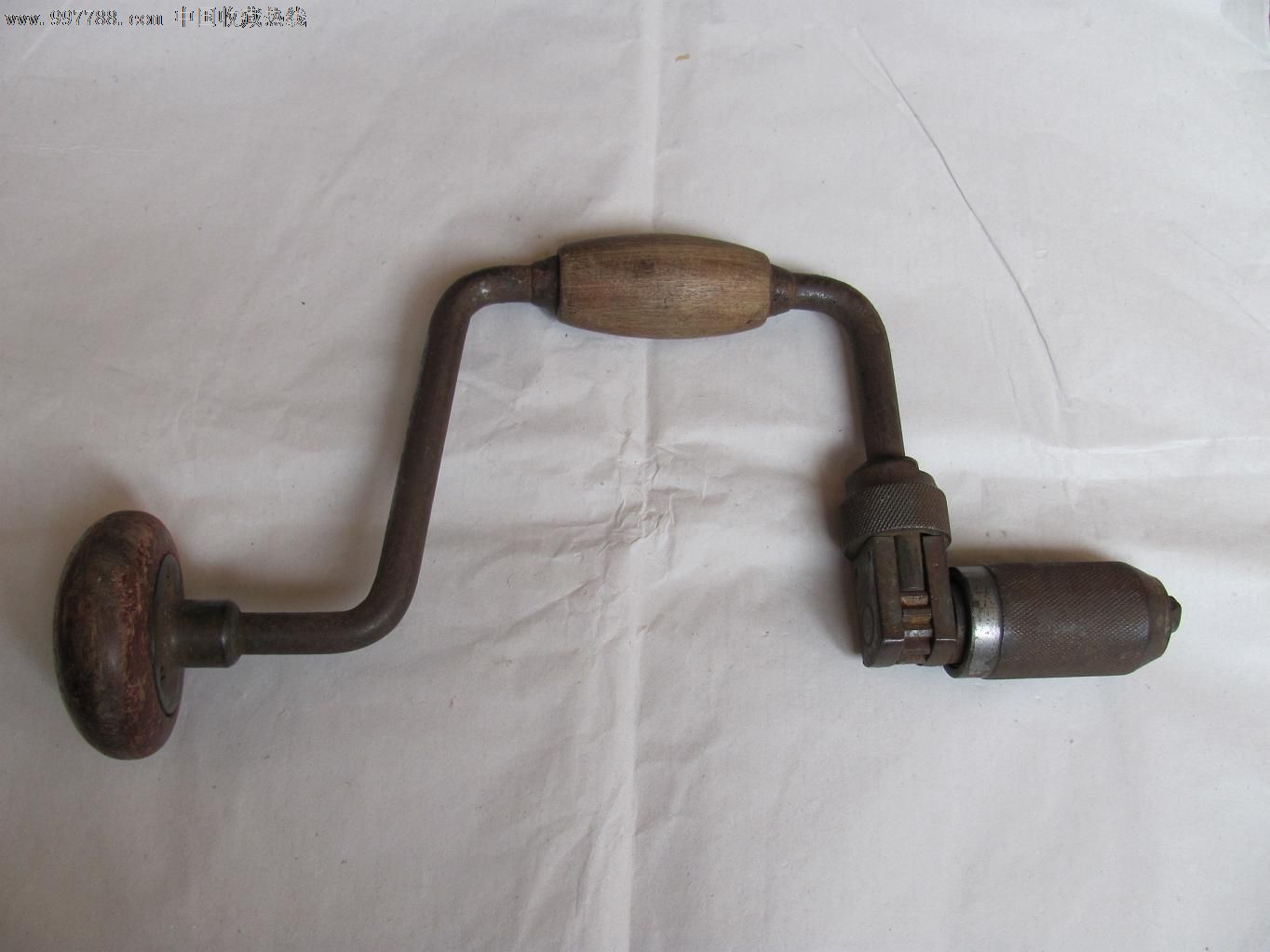 天利合记铁工厂的老手摇钻